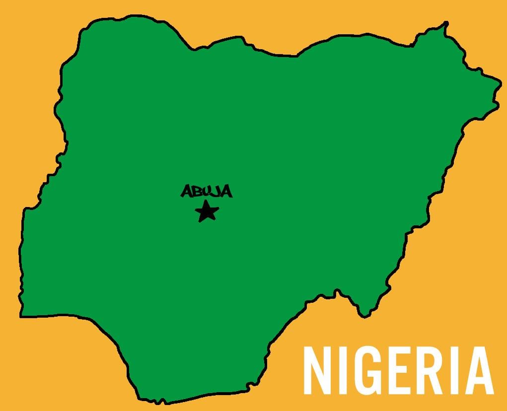 Mapa ng kabisera ng nigeria 
