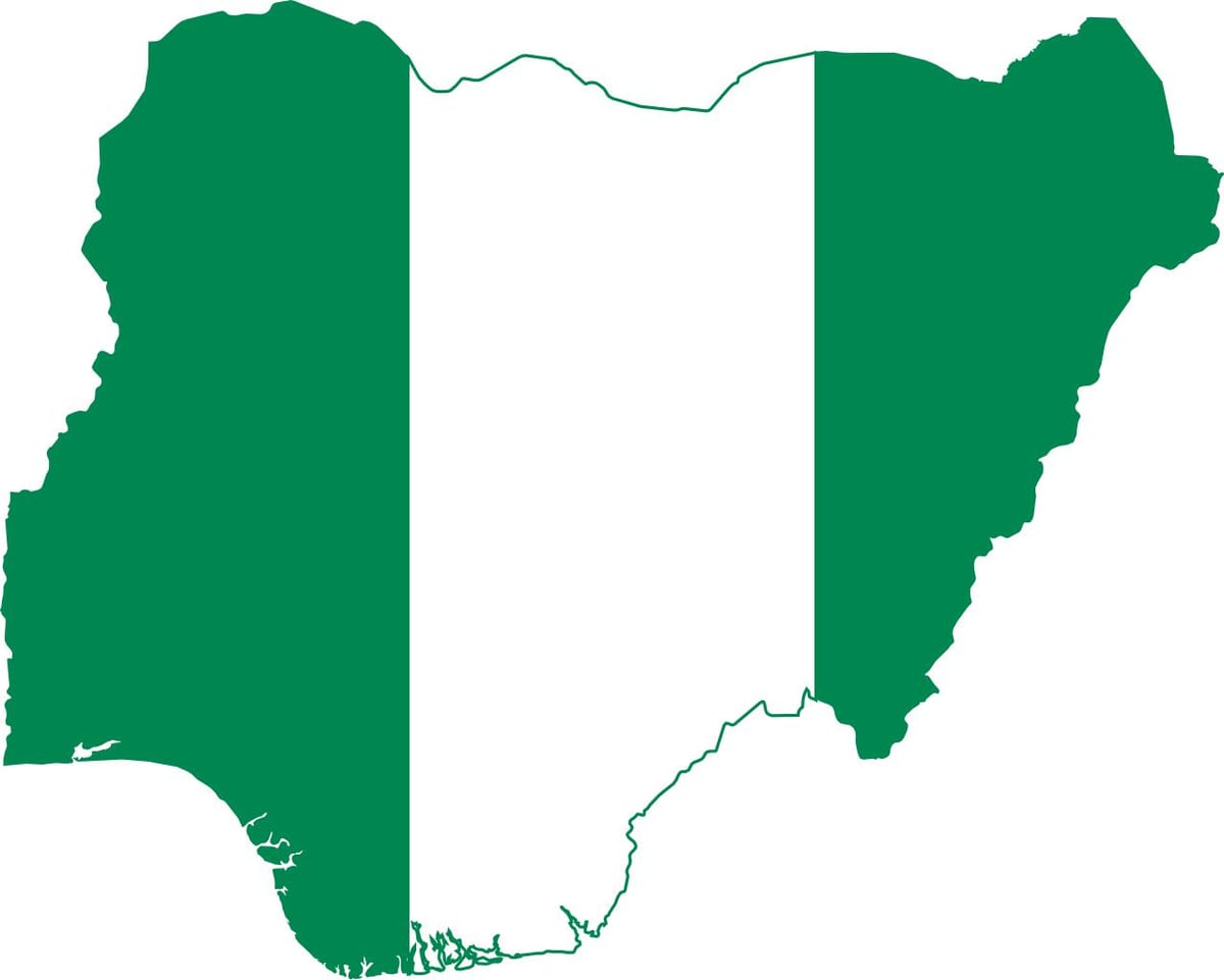 Mapa ng nigeria log