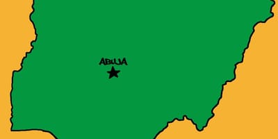 Mapa ng kabisera ng nigeria 