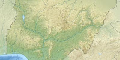 Mapa ng gumuhit ng isang lunas nigeria