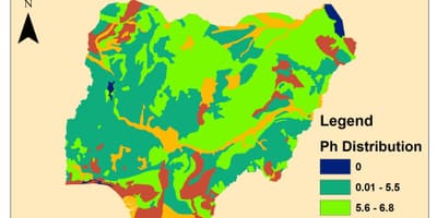 Mapa ng lupa nigeria