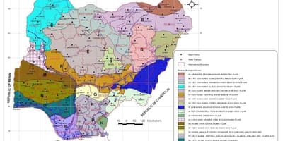 Mapa ng pilipinas na nagpapakita ng iba ' t-ibang mga halaman zone