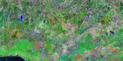 Mapa ng nigeria bundok