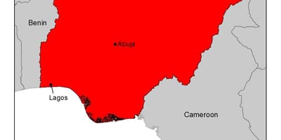 Mapa ng nigeria malarya